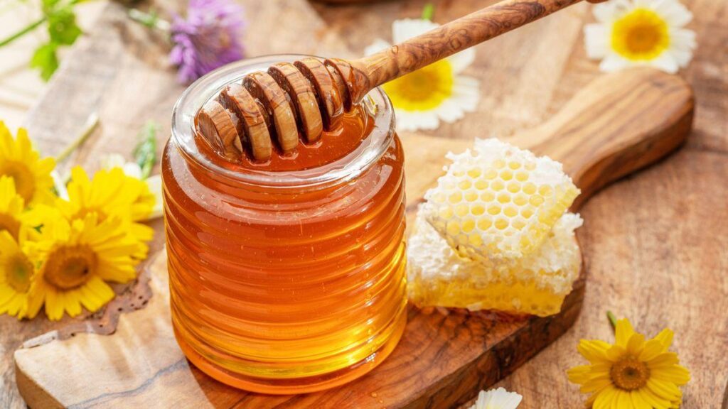 How to write honey in korean ?